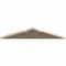 Ekena Millwork Portland Smooth Timber Gable Bracket, Douglas Fir, 36"W x 7"H x 5 1/2"D x 5 1/2"F, 5/12 Pitch GBW036X07X0606POR00SDF - alternate 3